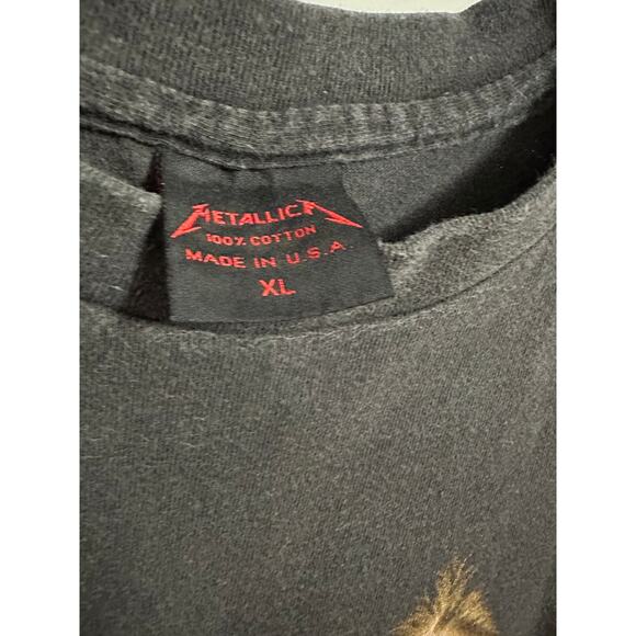 Metallica Birth School Metallica Death Vintage Reprint 1992 Metallica Tag - Picture 6 of 7